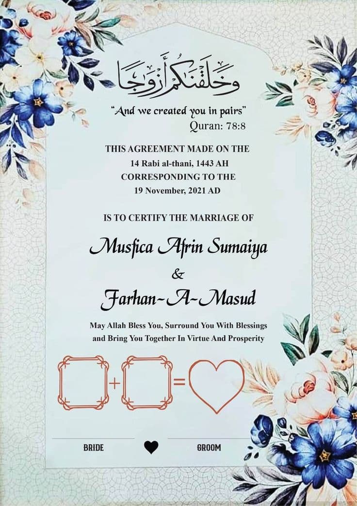 Nikkah Nama